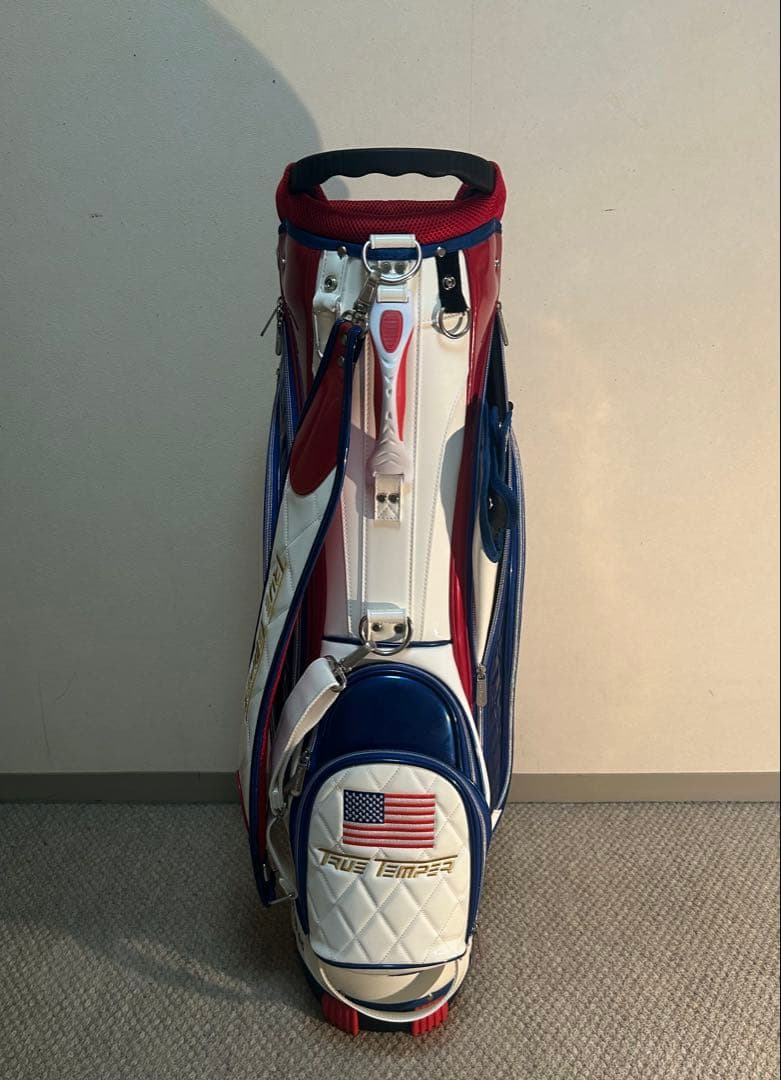 【希少美品】ダイナミックゴールド・キャディーバッグ・TRUETEMPER