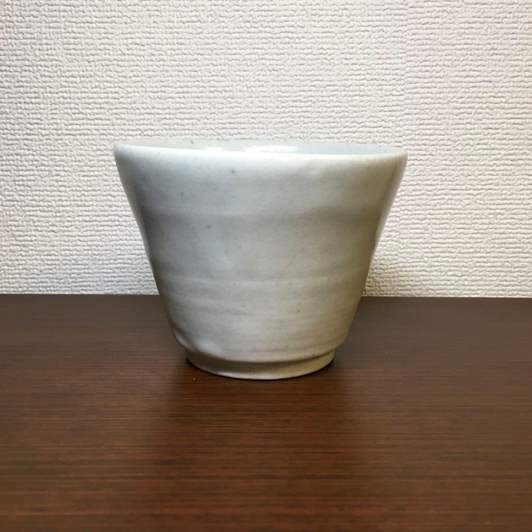 骨董　アンティーク　古伊万里　白磁　蕎麦猪口　酒器　初期　無傷　そば猪口