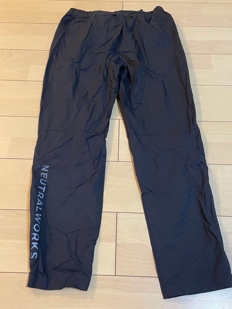 【黒 セットアップ】NEUTRALWORKS. フーディー&ロングパンツ