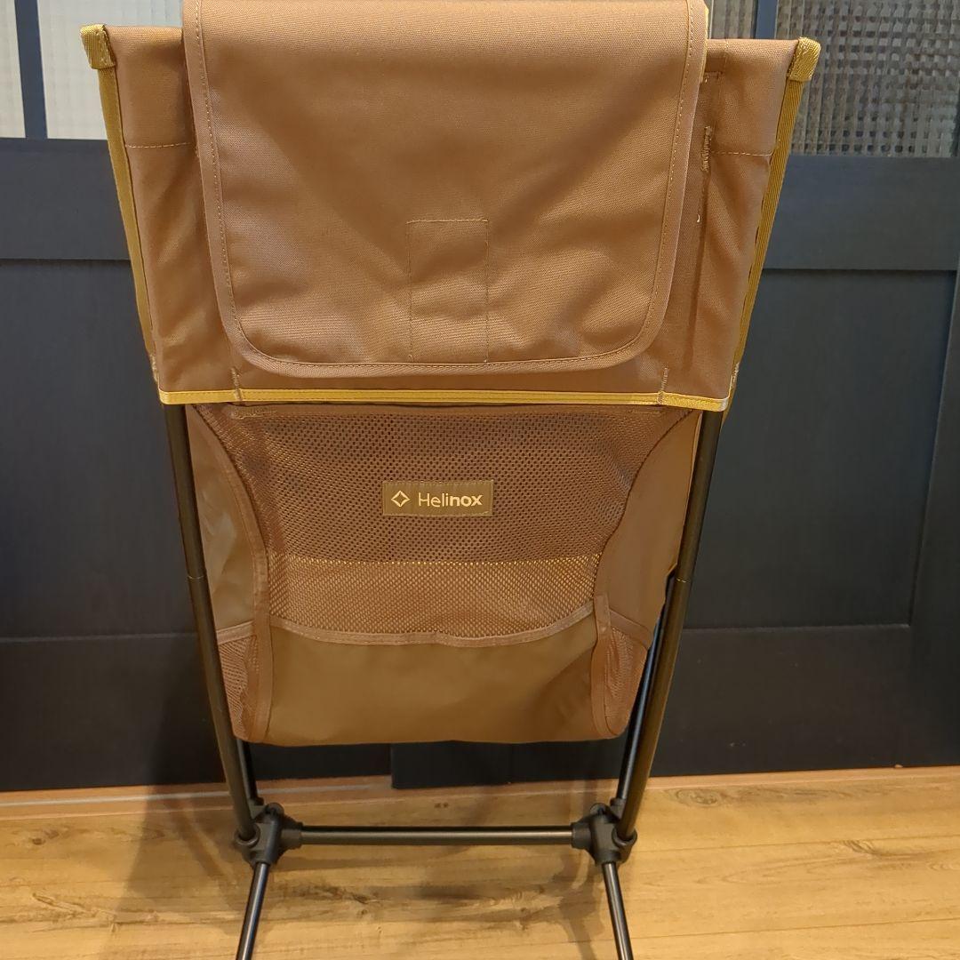 Helinox アウトドアチェア チェアツー コヨーテタン、パプリカ2個セット