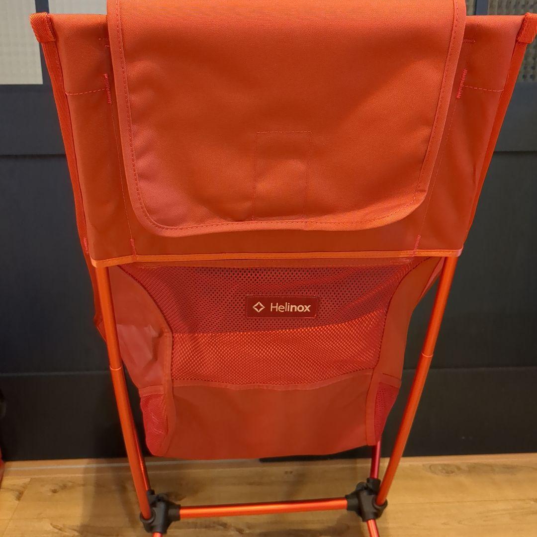 Helinox アウトドアチェア チェアツー コヨーテタン、パプリカ2個セット