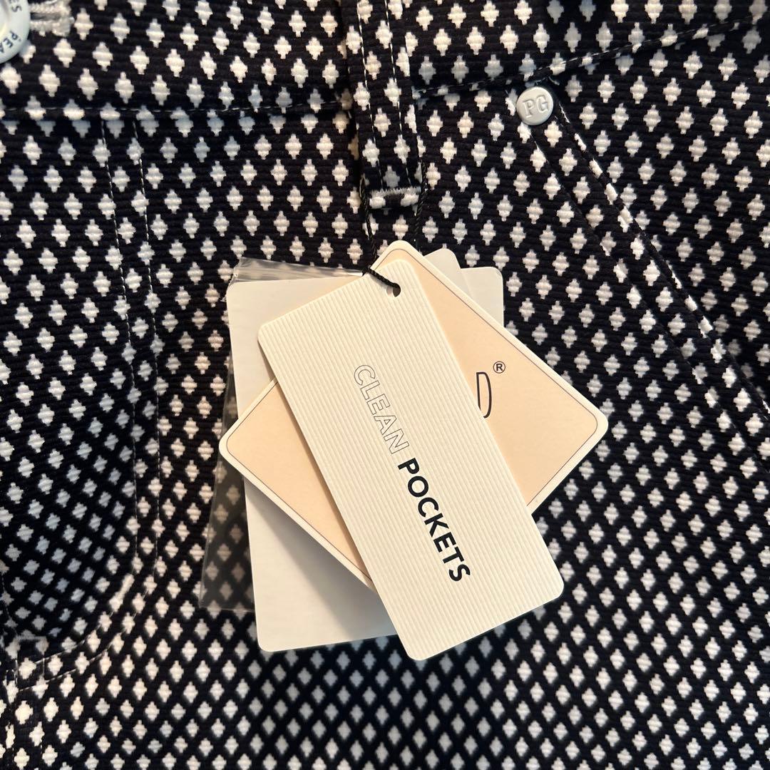 PEARLY GATES パーリーゲイツ スカート 総柄 ネイビー系