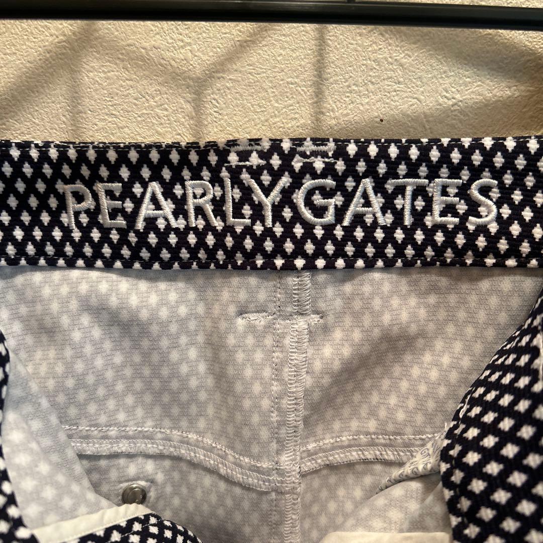 PEARLY GATES パーリーゲイツ スカート 総柄 ネイビー系