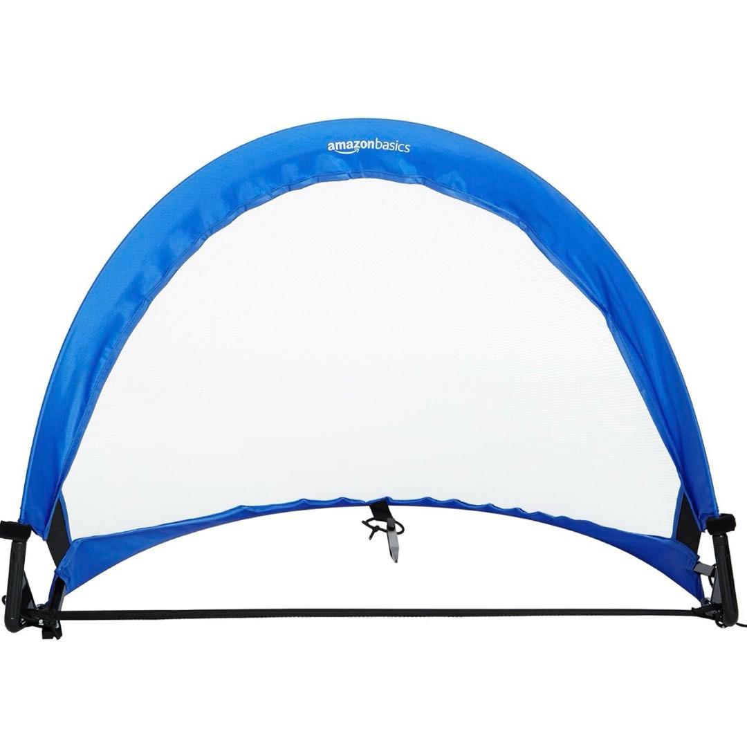 【完売サイズ】Amazonベーシック ポップアップ式ゴールセットキャリーケース付