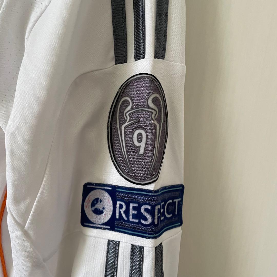 レアルマドリード 13-14 1st 長袖 フルパッチ クリスティアーノロナウド