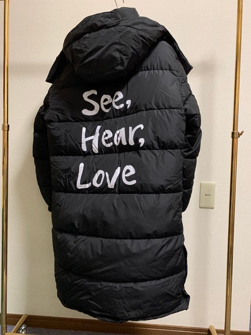 See,Hear,Love ロングダウンコート