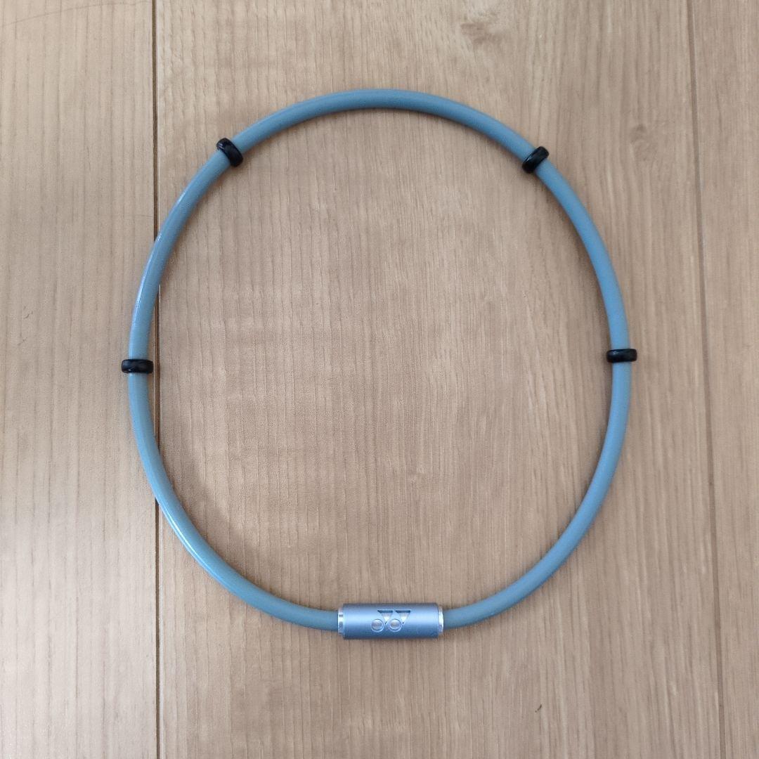 みみさん専用。V4パワーネックレスネオプラスミストブルー/シルバー
