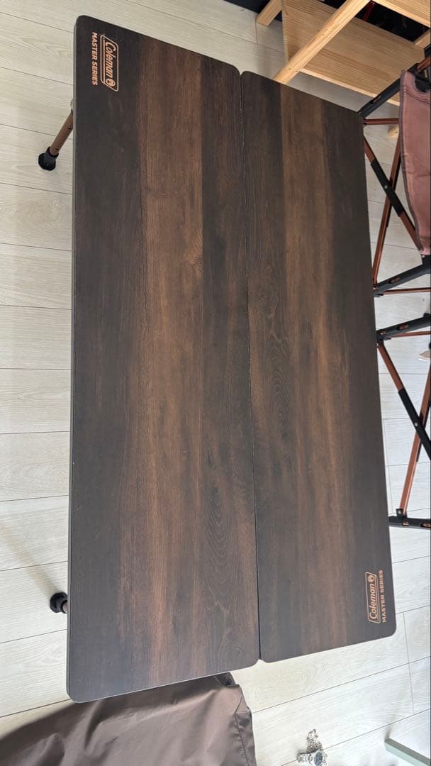 コールマン　バタフライテーブル　120 高さ調整可能