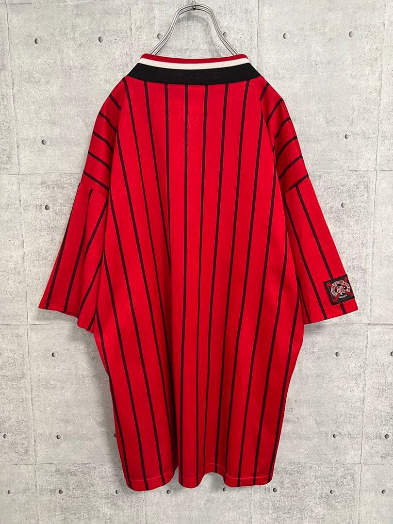 グラスゴーレンジャーズ限定品アウェイ半袖ユニフォーム　スコットランド 赤　刺繍.