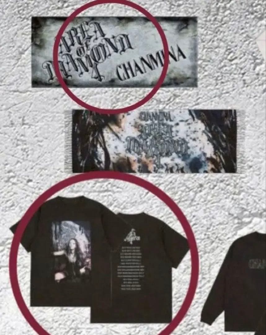 ちゃんみな AREA OF DIAMOND 4 Tシャツ Lサイズ・タオル