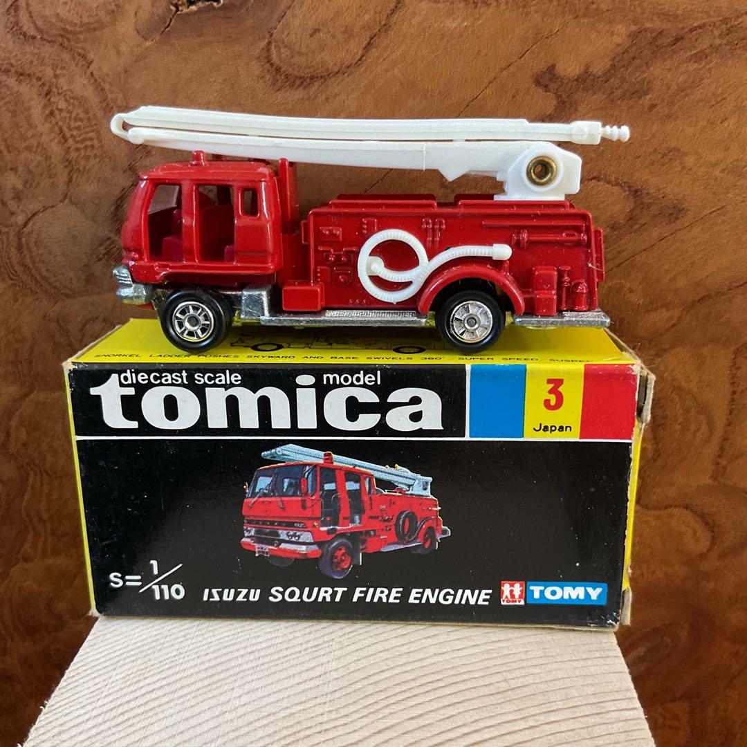 トミカ いすゞ スクワート消防車 1/110 3