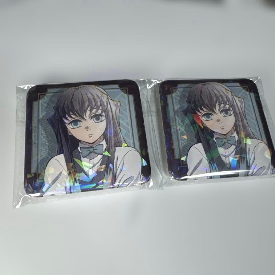 鬼滅の刃 モクテルバー ロトくじ　第2弾　時透無一郎　グリッター缶バッジ