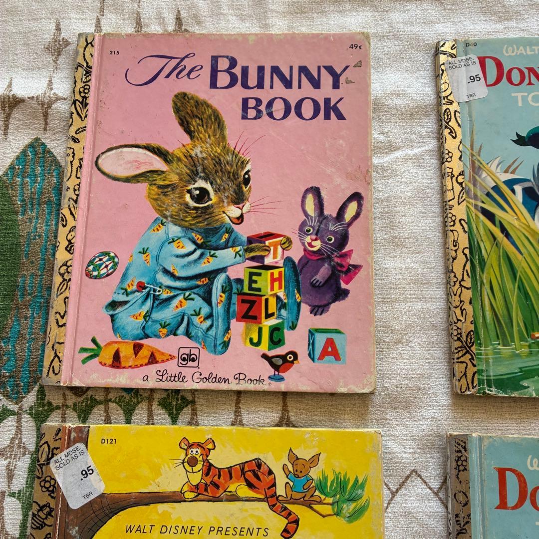 貴重！60's〜70's アメリカヴィンテージ　ディズニー絵本12冊セット　古本