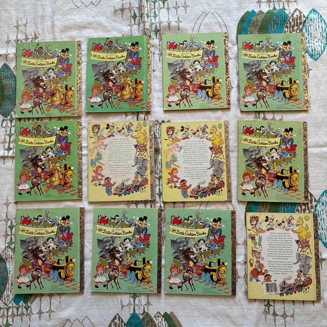 貴重！60's〜70's アメリカヴィンテージ　ディズニー絵本12冊セット　古本