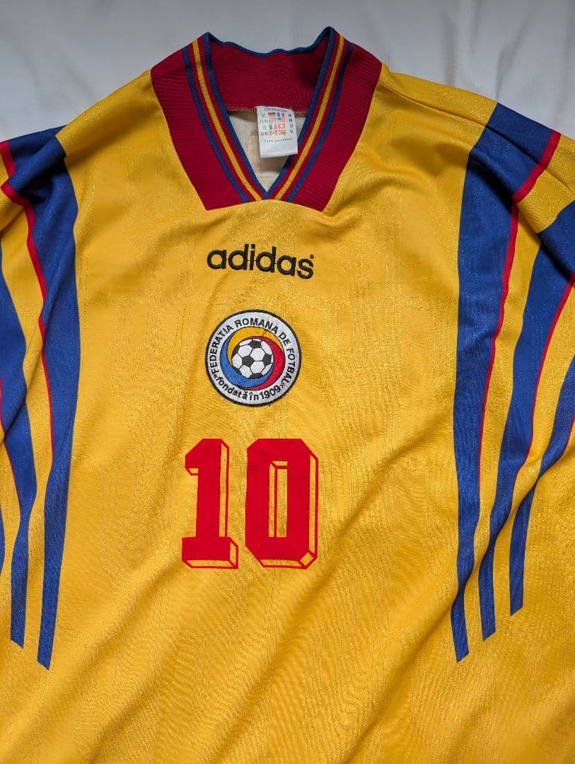 【美品】ハジ/ルーマニア代表/ホーム/EURO96モデル