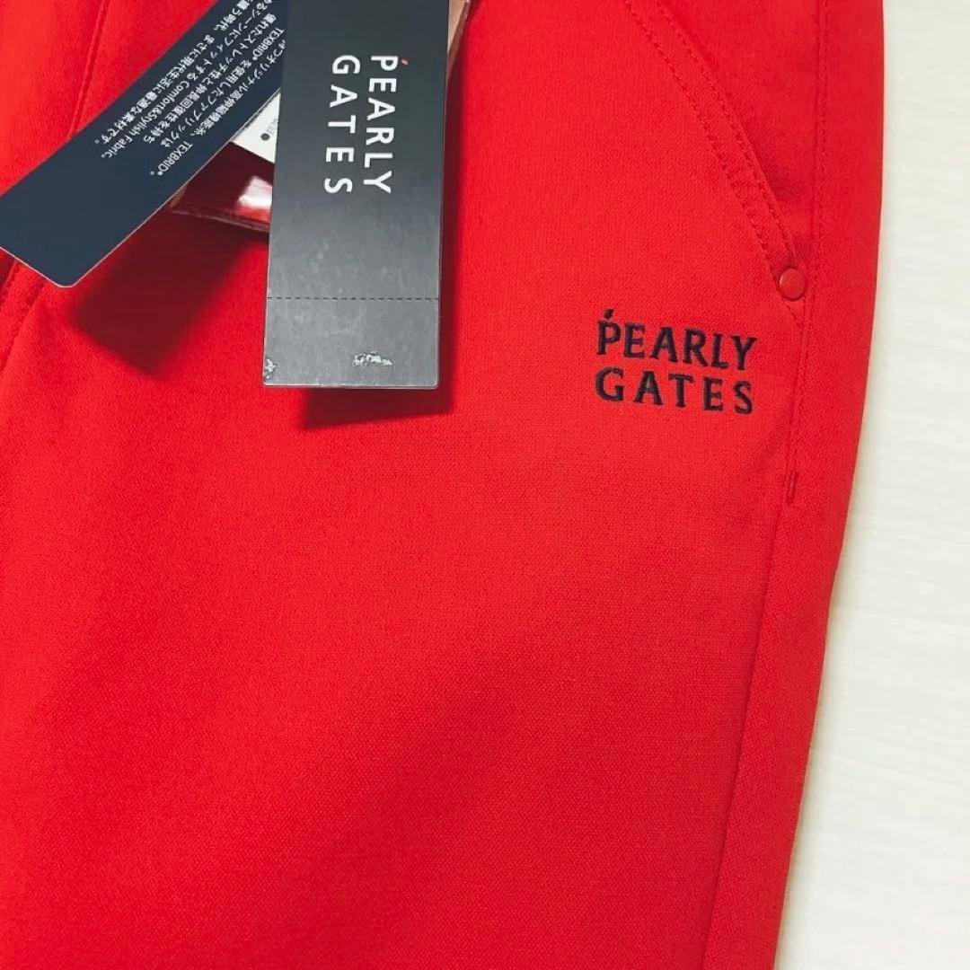 2024 PEARLY GATES パーリーゲイツ♡赤 パンツ ゴルフウエア