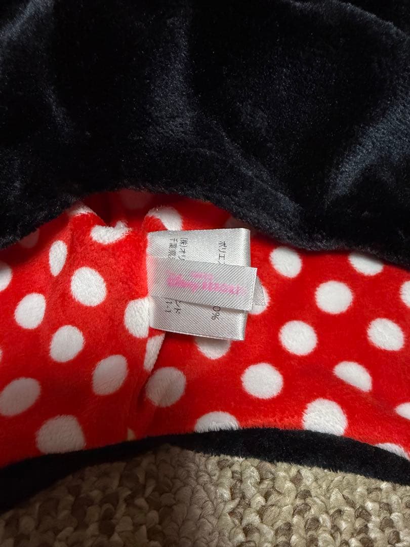 ・廃盤品・ディズニーマフラーファンキャップ ミニー