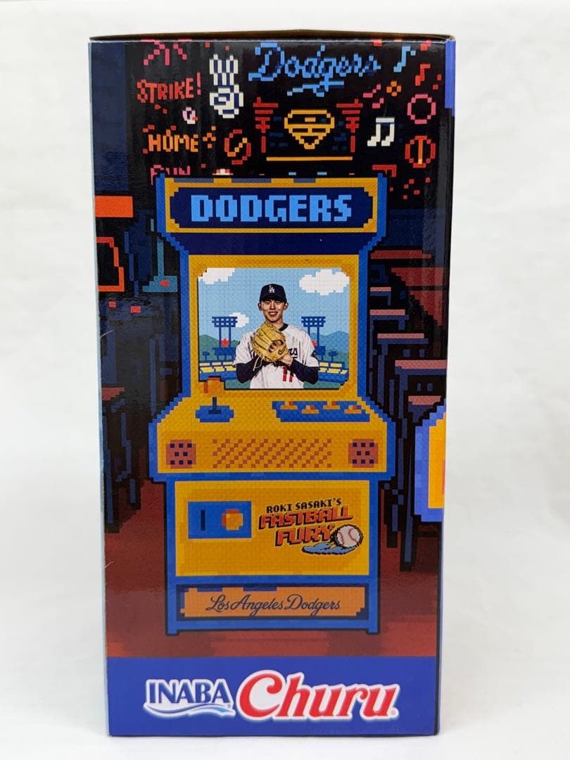 【ドジャースタジアム限定】8/4 限定 佐々木朗希　記念 ボブルヘッド