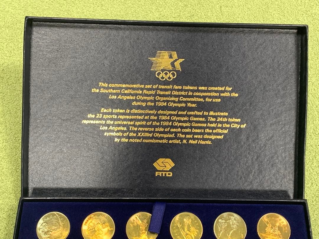 1984年 ロサンゼルスオリンピック記念メダル 24枚セット ヴィンテージ
