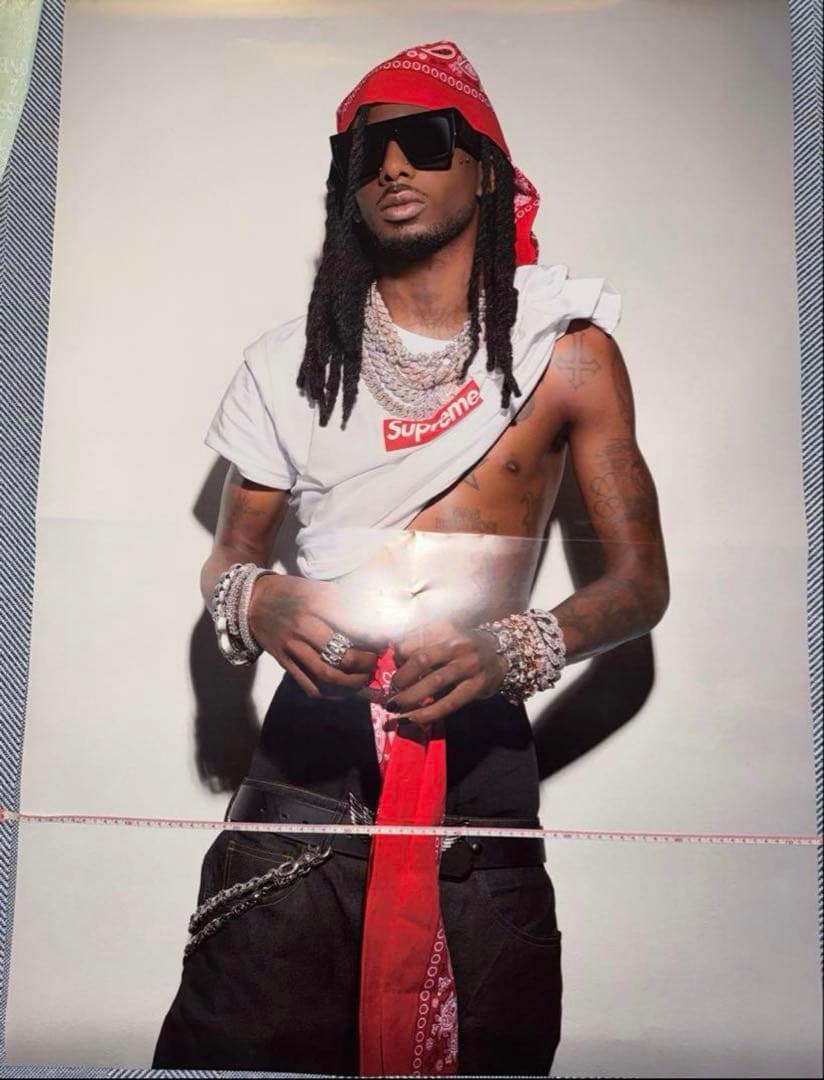 Supreme × play boi carti 25FW ポスター