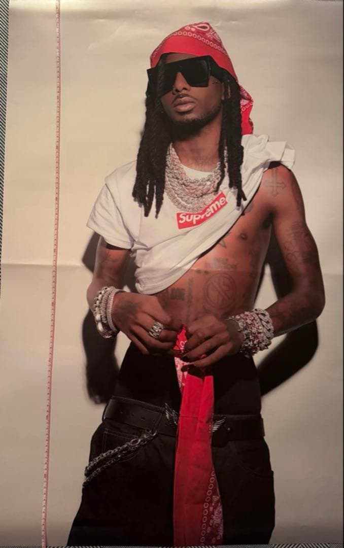 Supreme × play boi carti 25FW ポスター