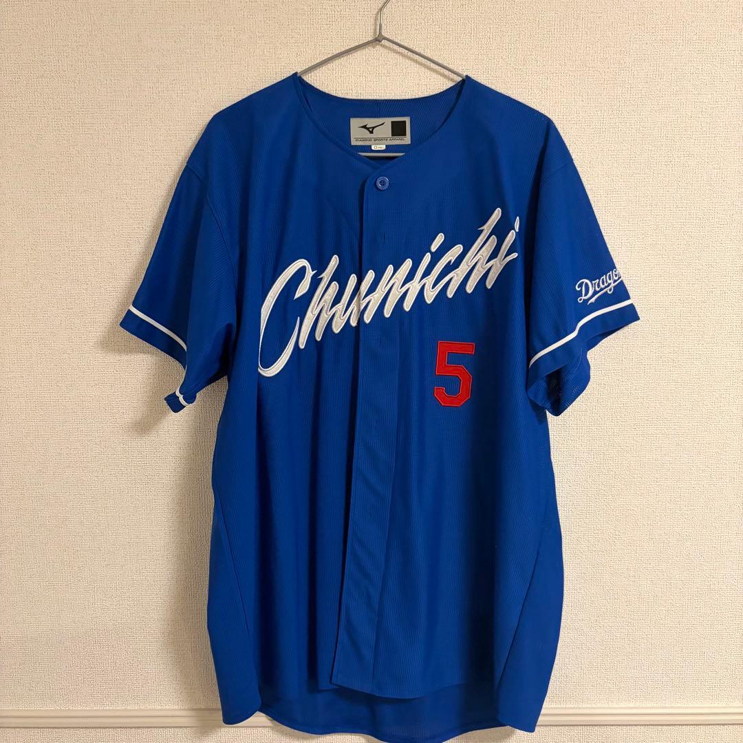 村松開人 刺繍ユニフォーム 中日ドラゴンズ 5 サイズO