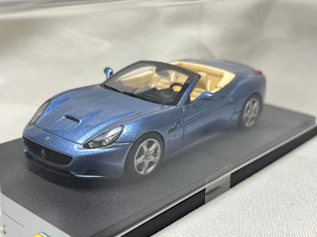 ミニカー BBR Ferrari California 2008 L.Blue