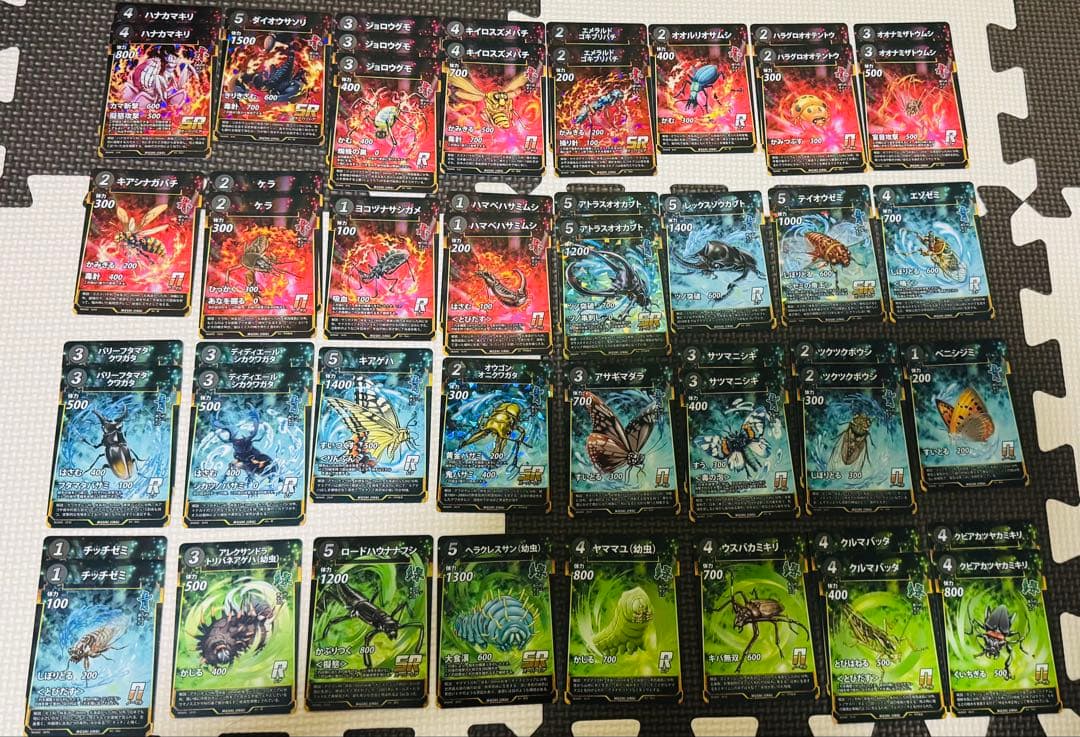 【蟲神器】引退品　LR20枚他1〜6弾SR以下まとめ売り