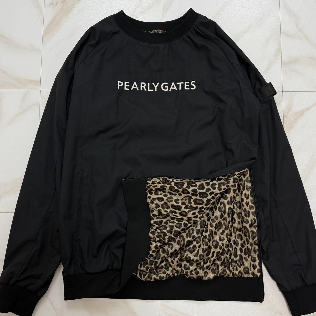 極美品✨ PEARLY GATES スニード ジャケット 裏地 全面 レオパード