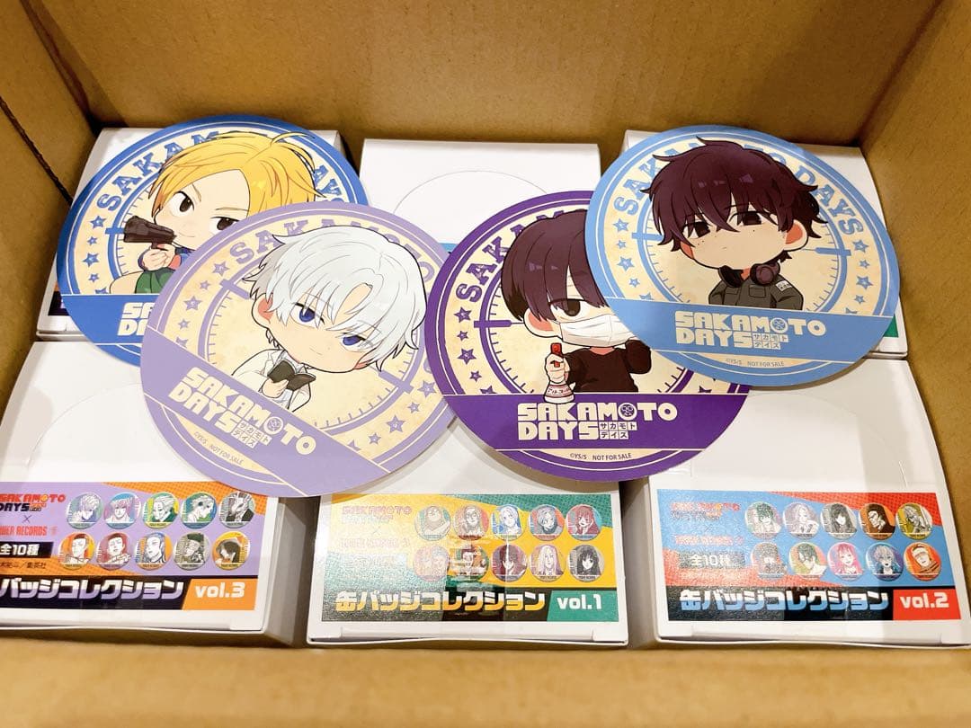 SAKAMOTO DAYS サカモトデイズ　タワレコ　缶バッジコレクション