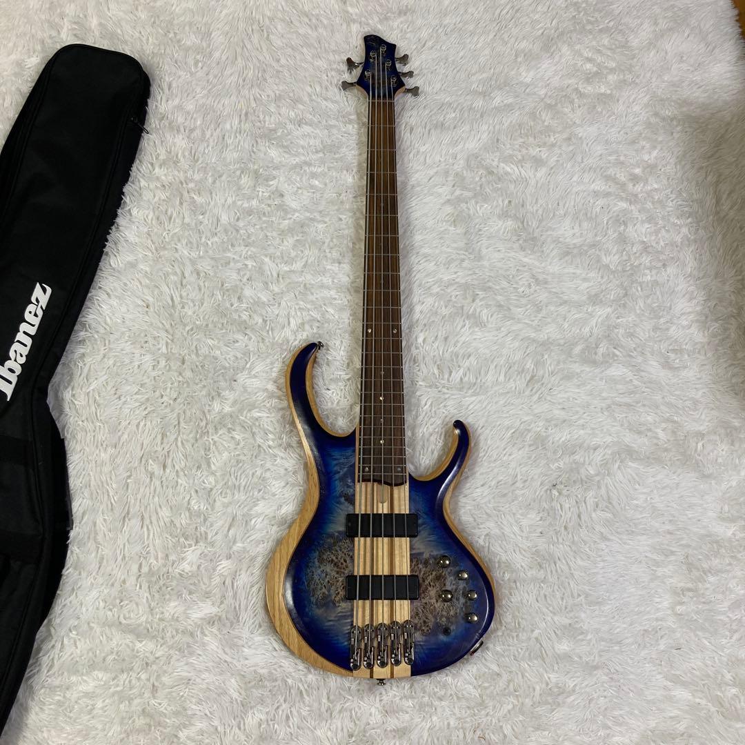 Ibanez BTB845-CBL モデル 5弦 エレキベース 美品