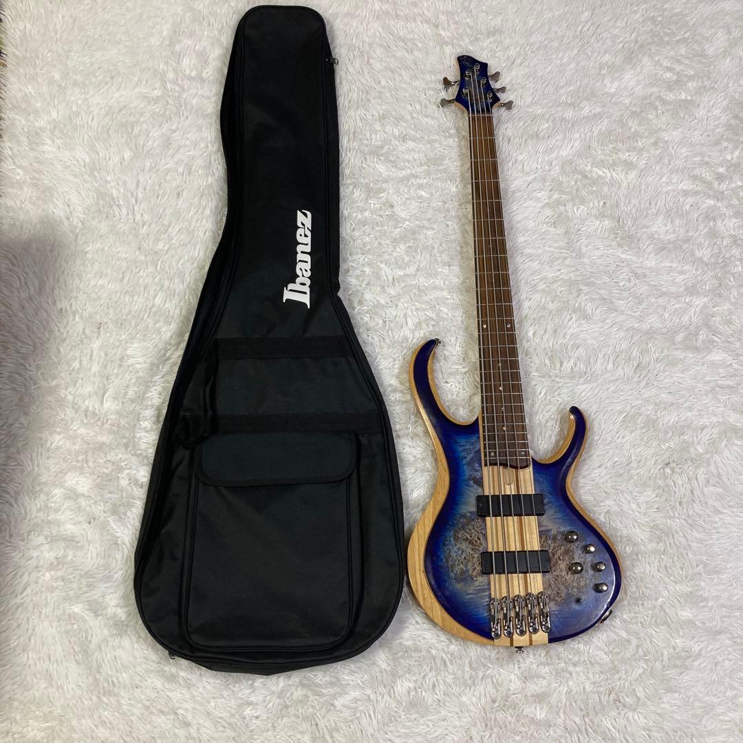 Ibanez BTB845-CBL モデル 5弦 エレキベース 美品