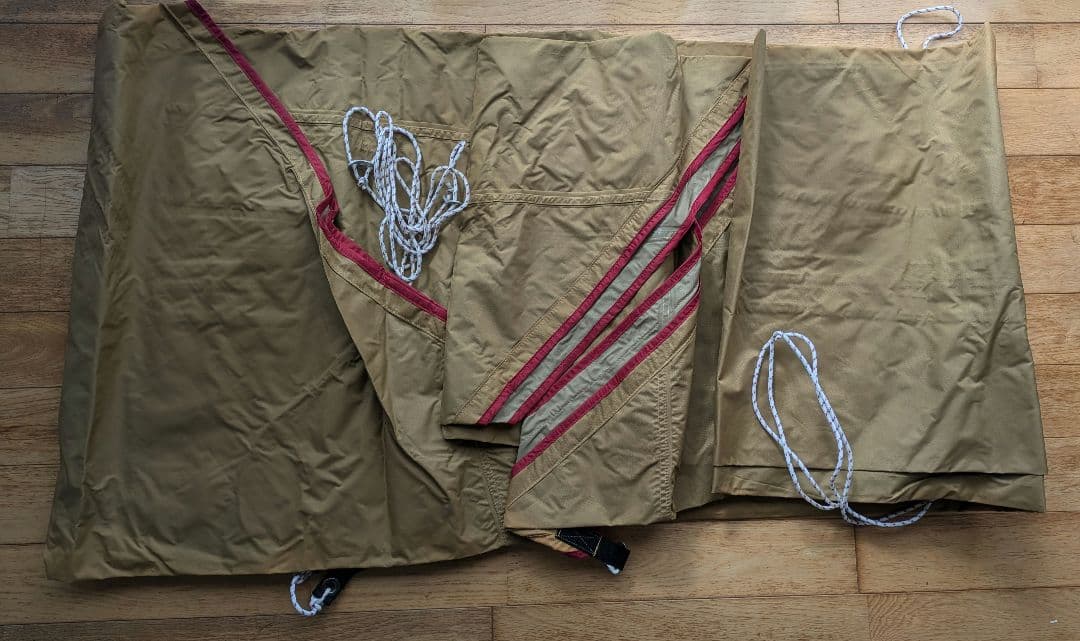 ★廃盤カラー ★スノーピークヘキサタープM　廃盤レッド✖️ベージュ