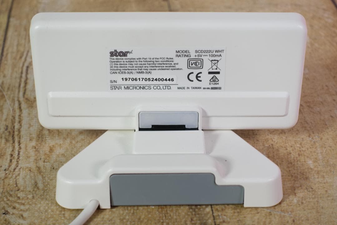 スター精密 SCD222U WHT カスタマーディスプレイ