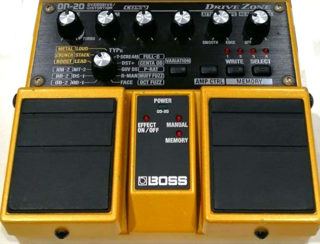 ★☆【箱・取説付】BOSS OD-20 オーバードライブ/ディストーション
