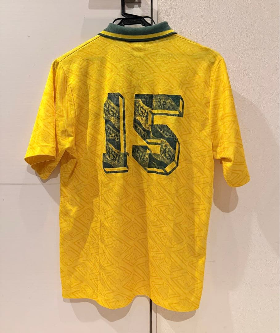 UMBRO ブラジル代表 1991/1993 ホームユニフォーム 15番 M