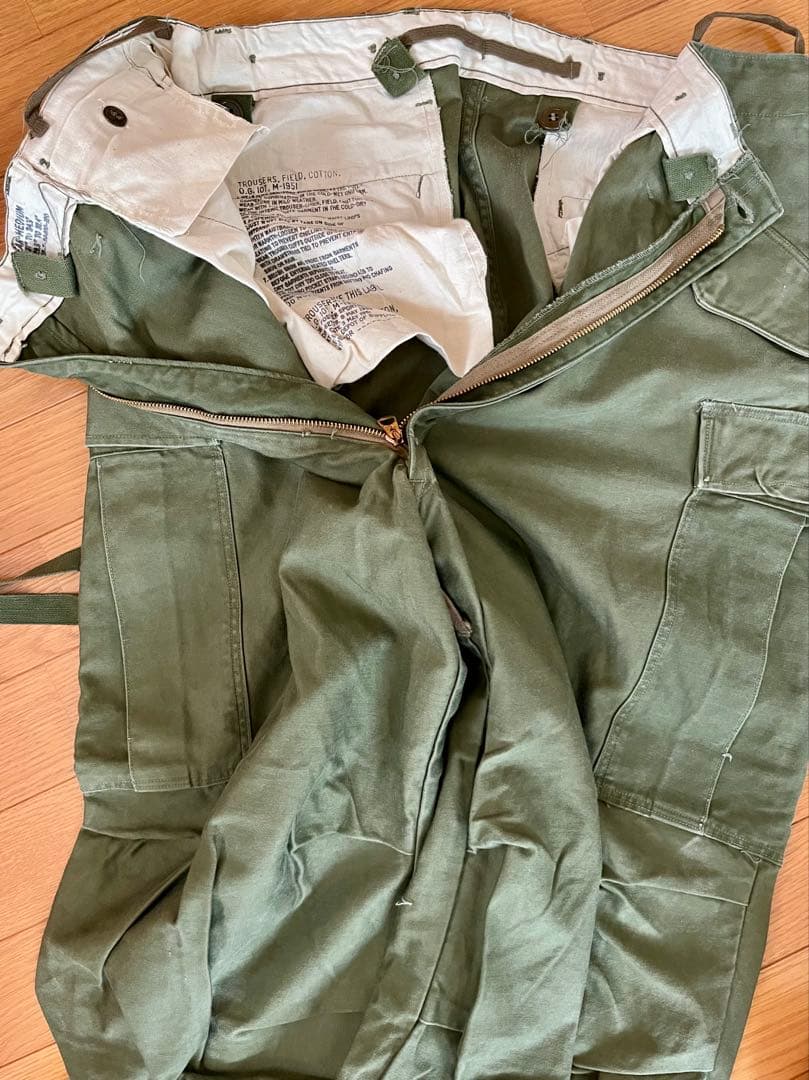 50's U.S.M.C. モデルM-51 フィールドPants M-R 極美品
