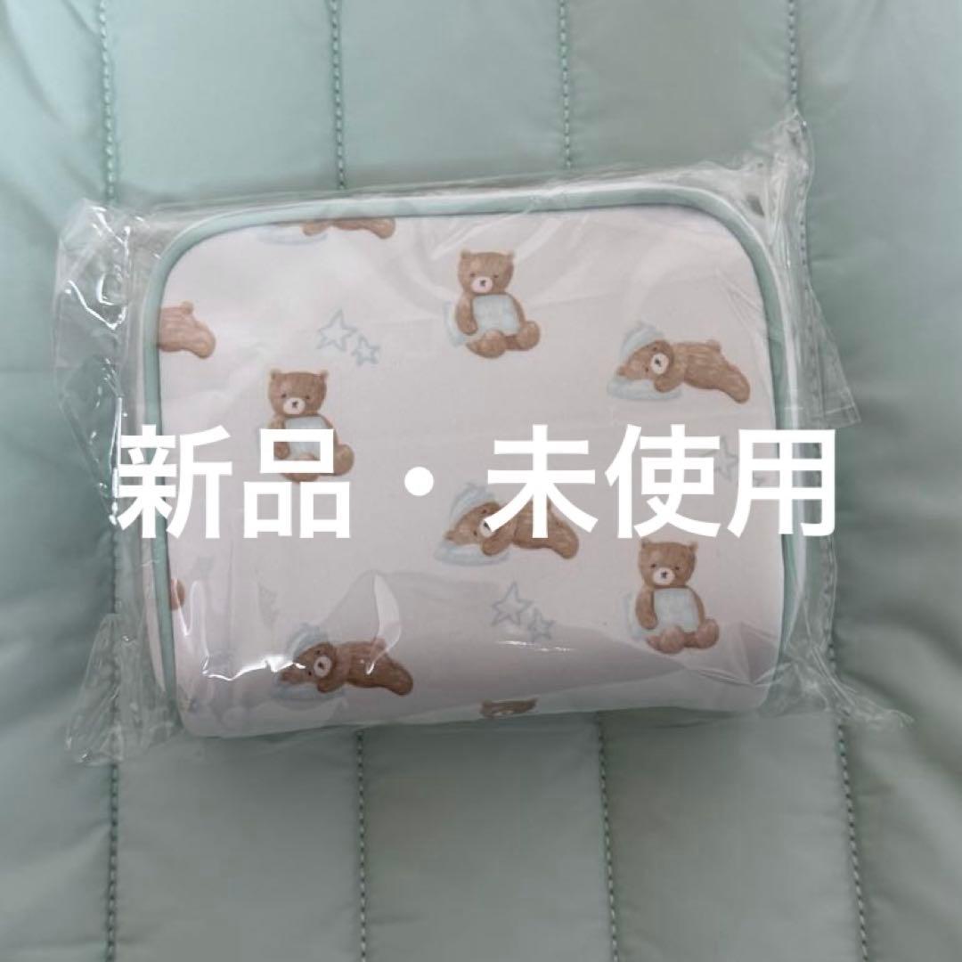 BTS Jinデザイン BEAR PATTERN POUCHジェラピケ　ミント