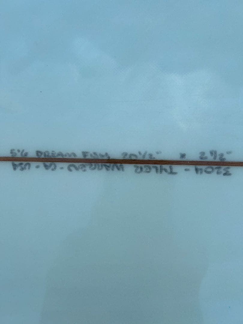 タイラーウォーレン ドリームフィッシュ サーフボード フィッシュ 手渡し希望