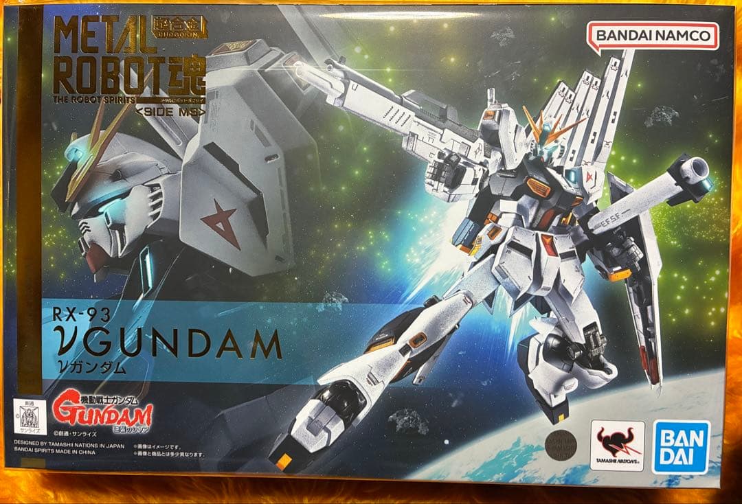 新品未開封 L ROBOT魂 ＜SIDE MS＞ RX-93 νガンダム