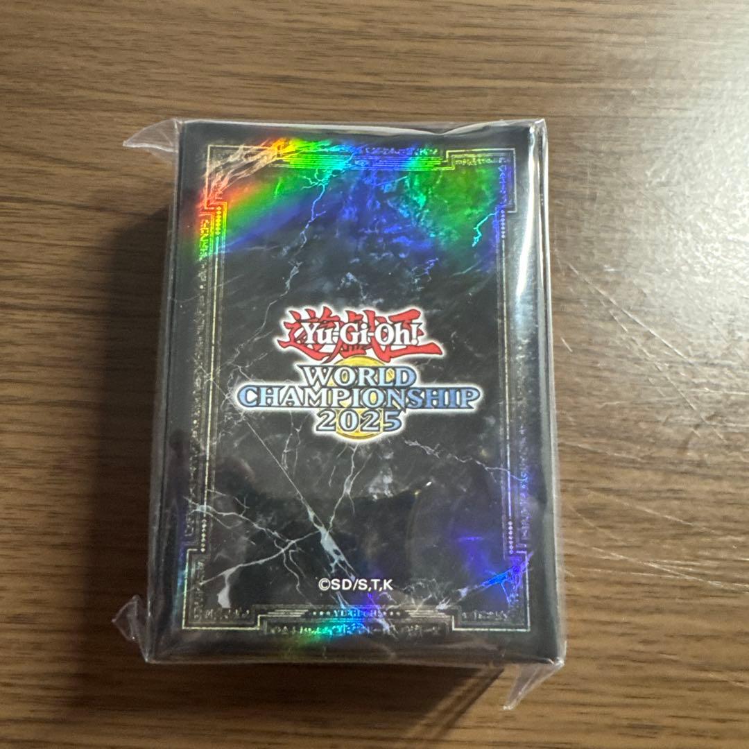 遊戯王　WCS 2025 デュエルセット　パリ　世界大会　スリーブのみ