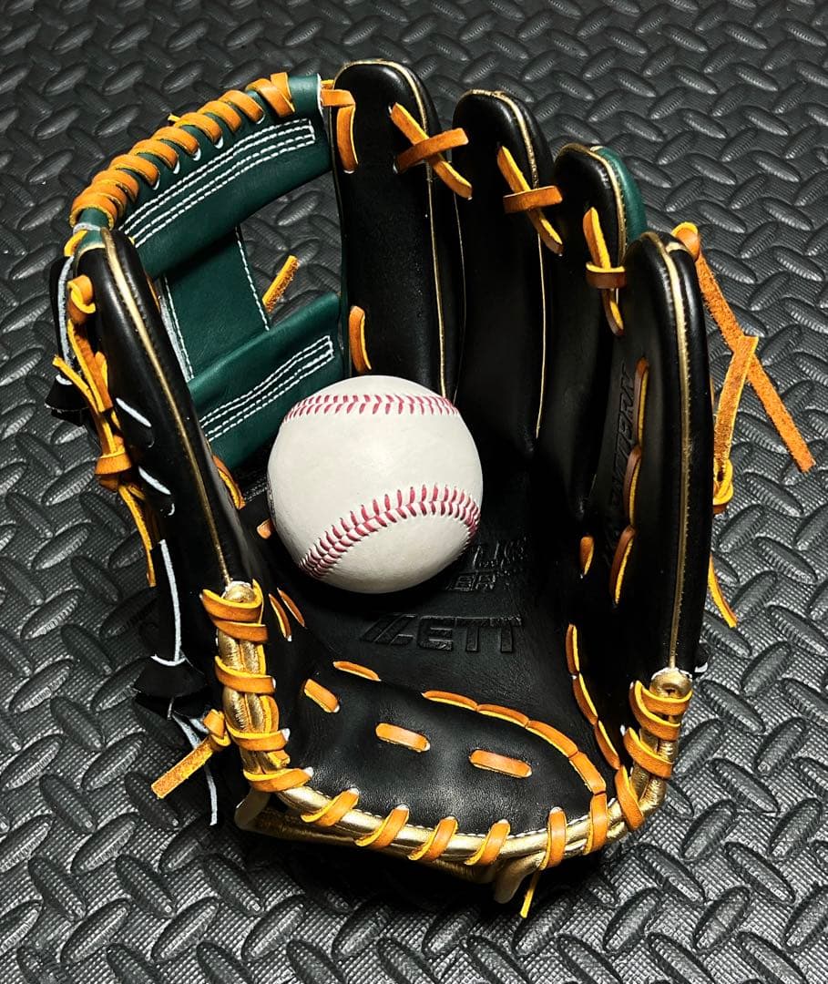 新品 オーダー ZETT プロステイタス 軟式 内野手用 グローブ 今宮モデル
