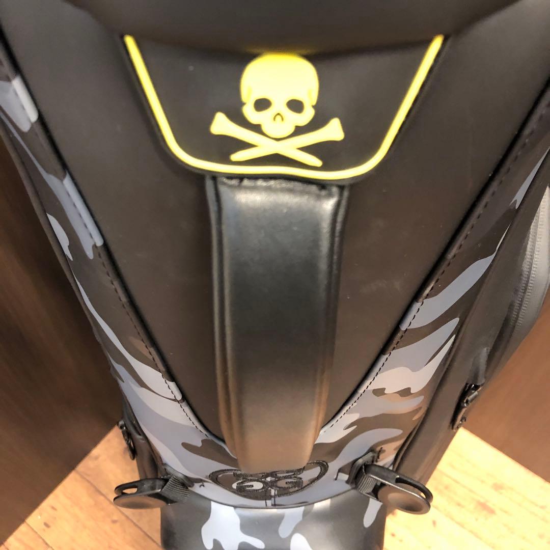 【新品】ジーフォア カモフラージュ柄 キャディバッグ ブラック