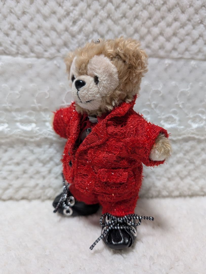 ダッフィー SHOW-WA 赤ラメ衣装