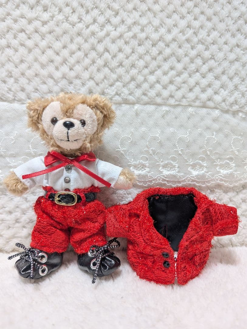 ダッフィー SHOW-WA 赤ラメ衣装