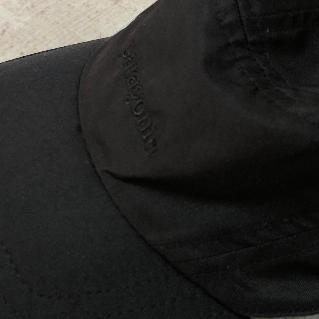 夏のランに最適‼️ パタゴニア ベロシティ・キャップ レアなブラック 後期型