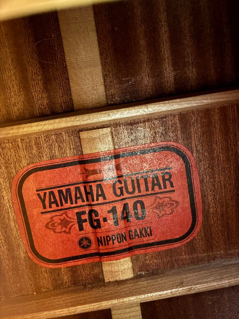 【週末限定15％OFF】☆美品⭐︎ヤマハFG140赤ラベル アコースティックギター