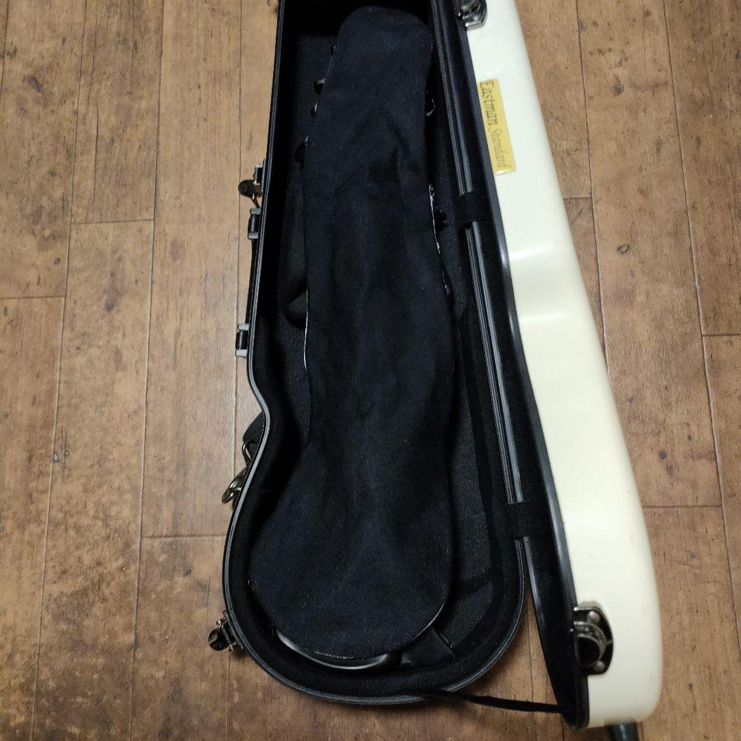 イーストマン　ホワイト バイオリンケース　 R＆Bell　エレキバイオリン