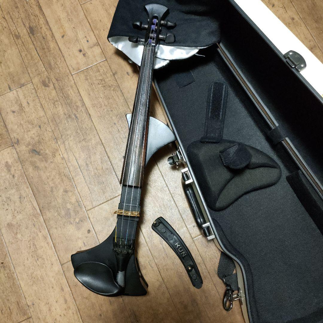 イーストマン　ホワイト バイオリンケース　 R＆Bell　エレキバイオリン