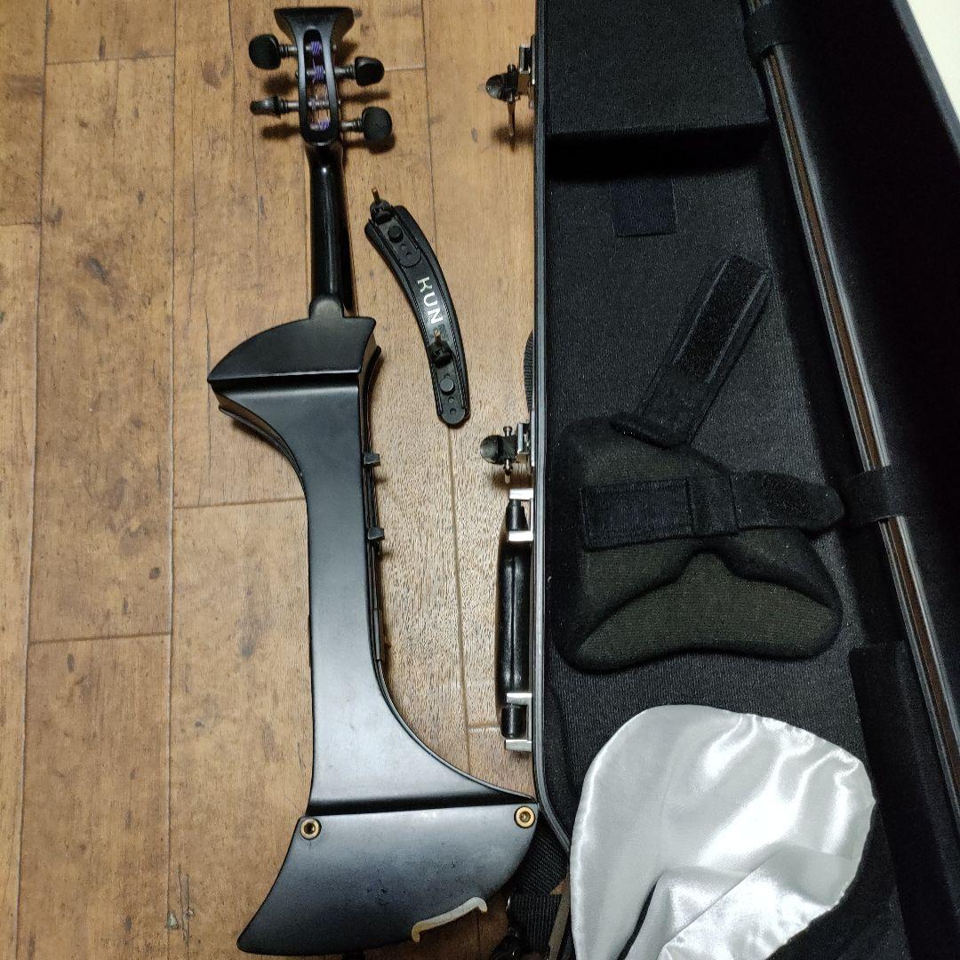 イーストマン　ホワイト バイオリンケース　 R＆Bell　エレキバイオリン